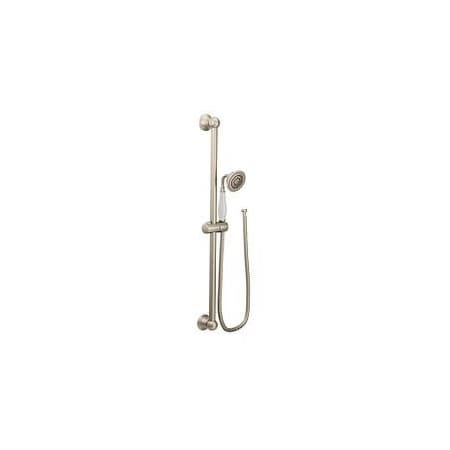 Moen Weymouth Hh Shower W/ Slidebar Ep Bn S12107EPBN
